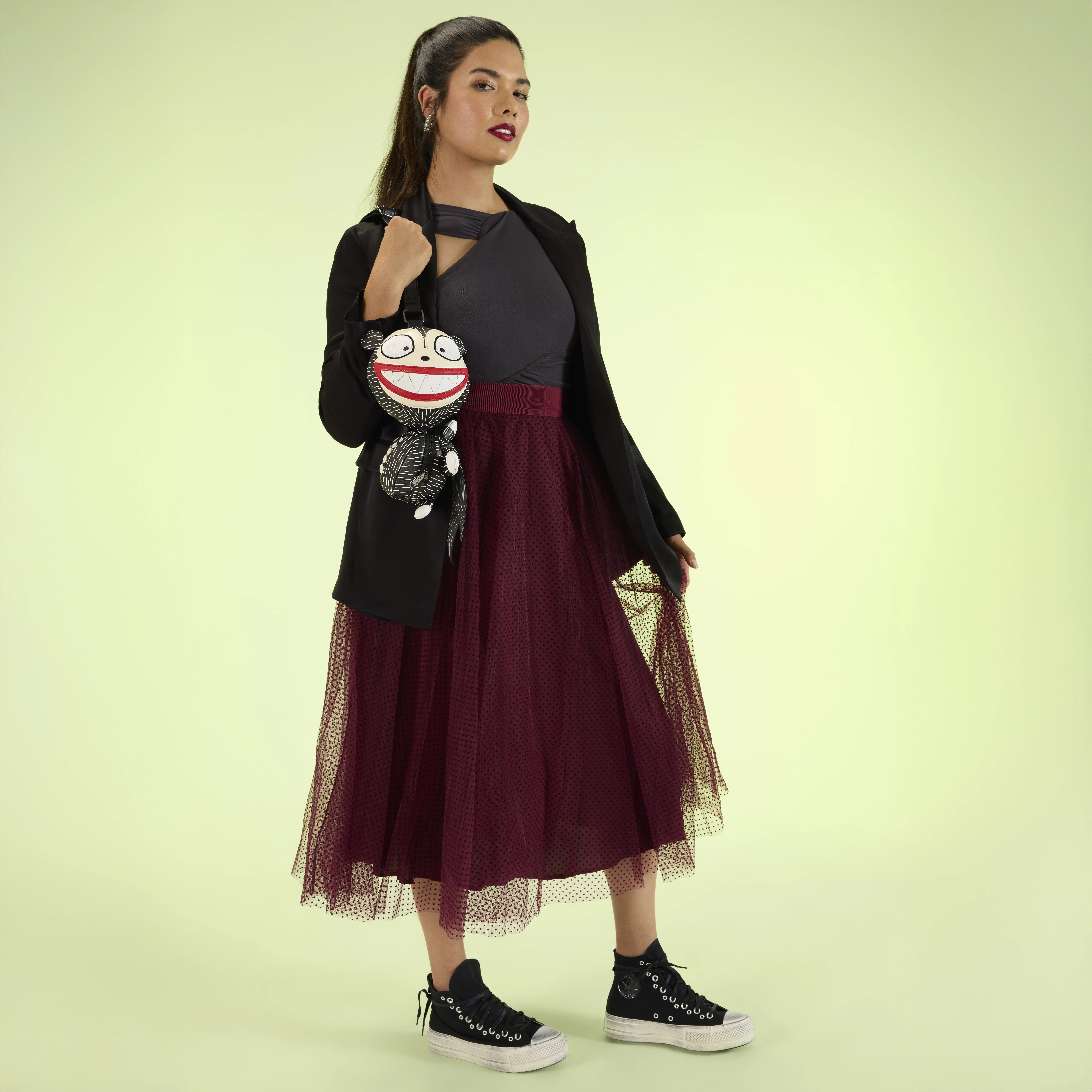 NYCC Limited Edition The Nightmare Before Christmas Vampire Teddy Cosplay Crossbody Bag - Image 3