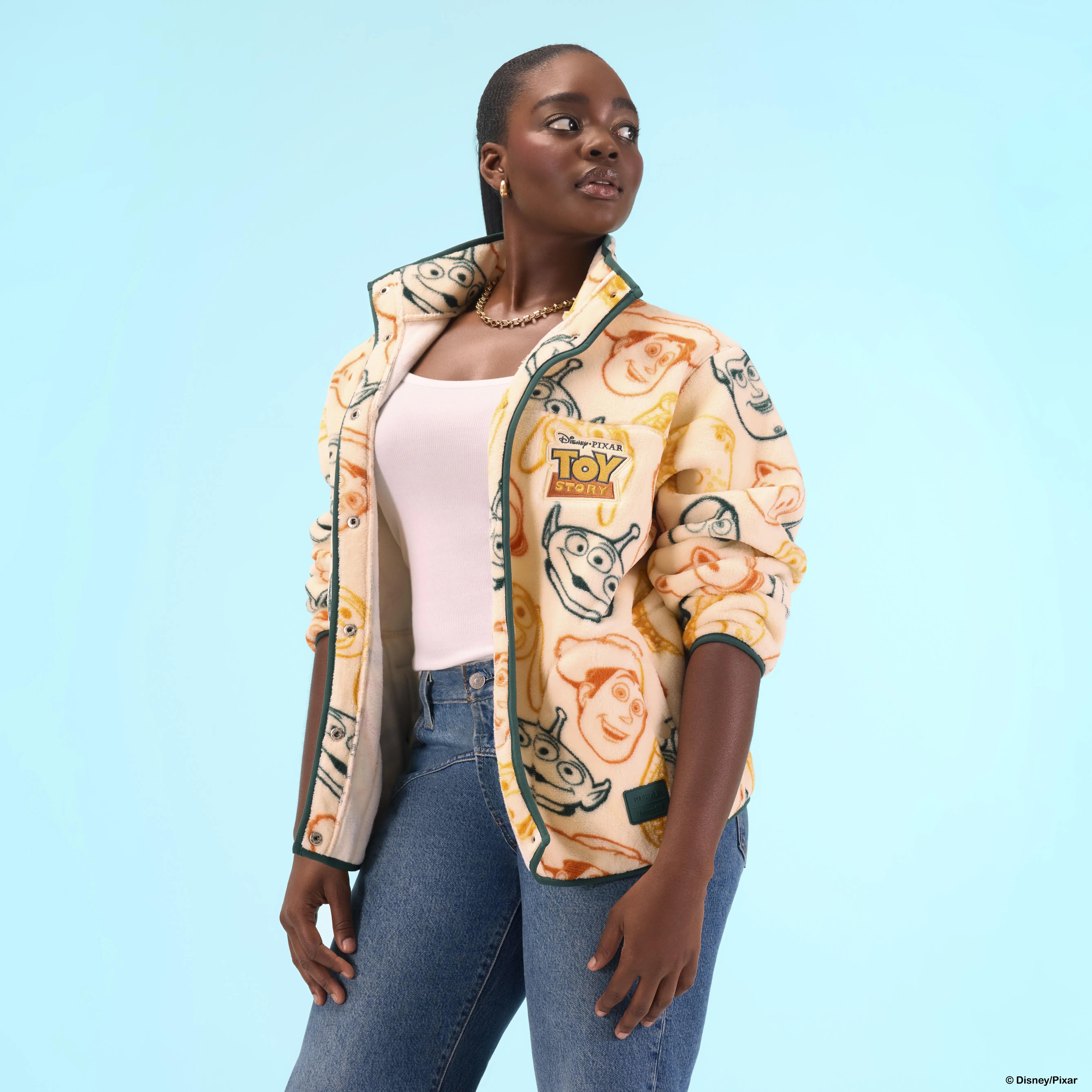 Toy Story 30th Anniversary All-Over Print Snap-Front Jacket - Image 2