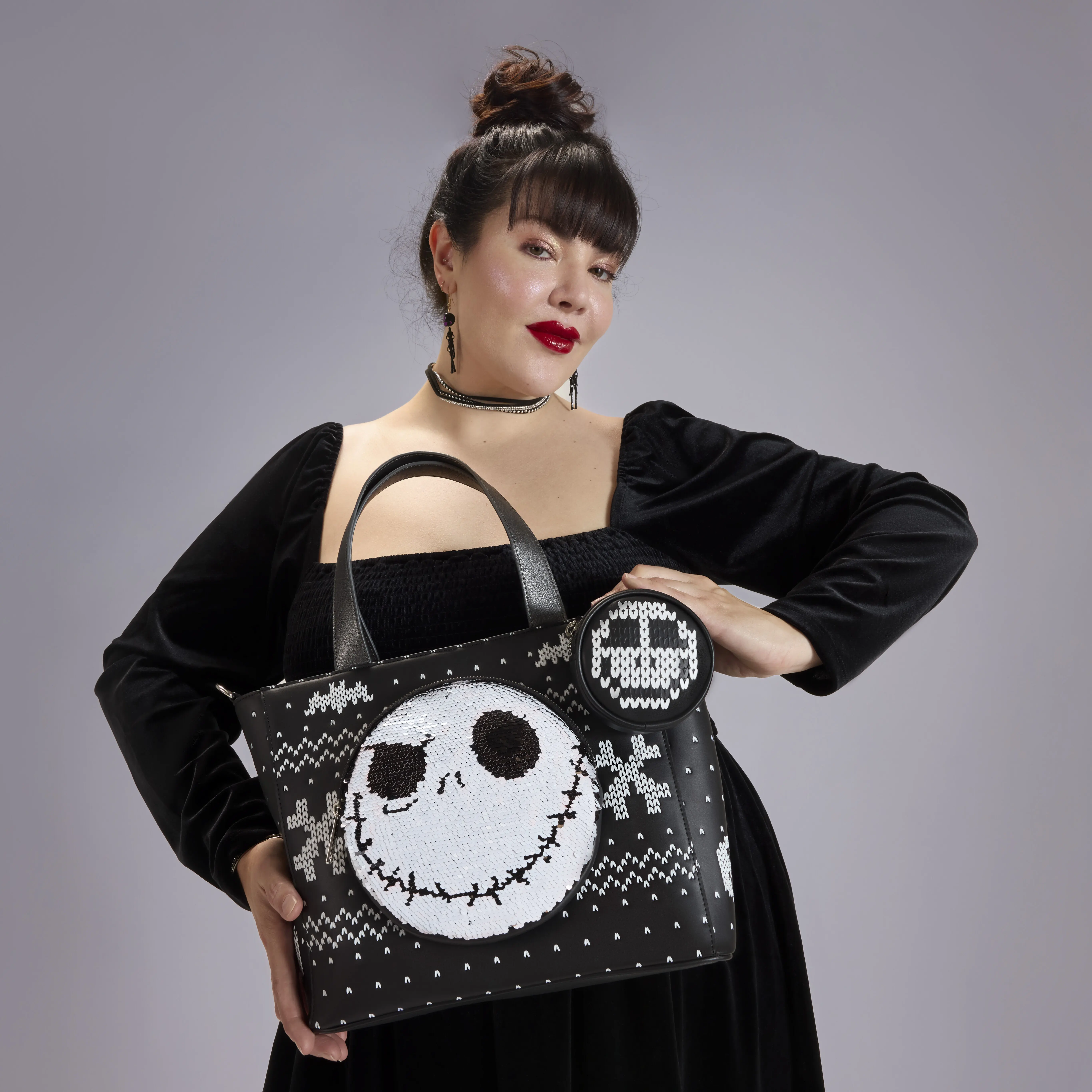 The Nightmare Before Christmas Headless Jack Skellington Mini Backpack - Image 2