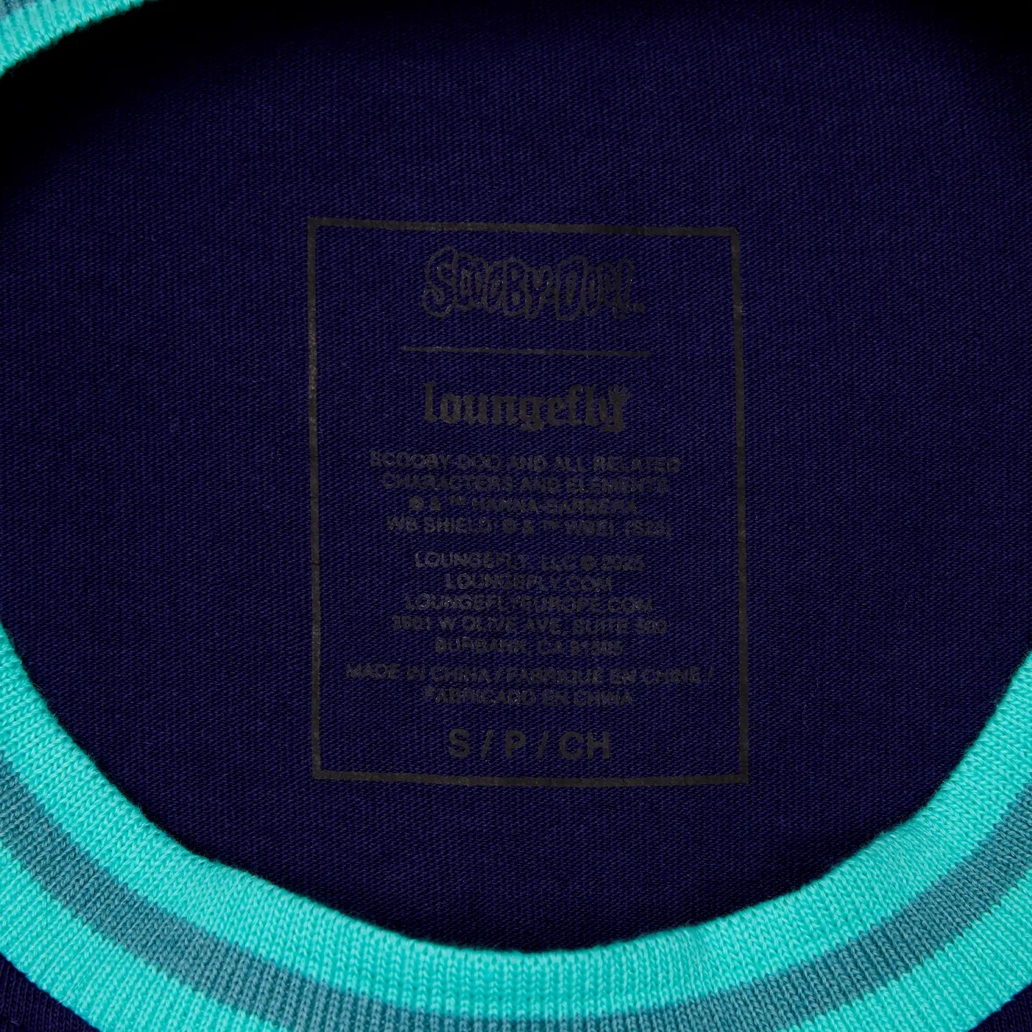 Scooby-Doo & Shaggy Glow Unisex Ringer Tee - Image 7