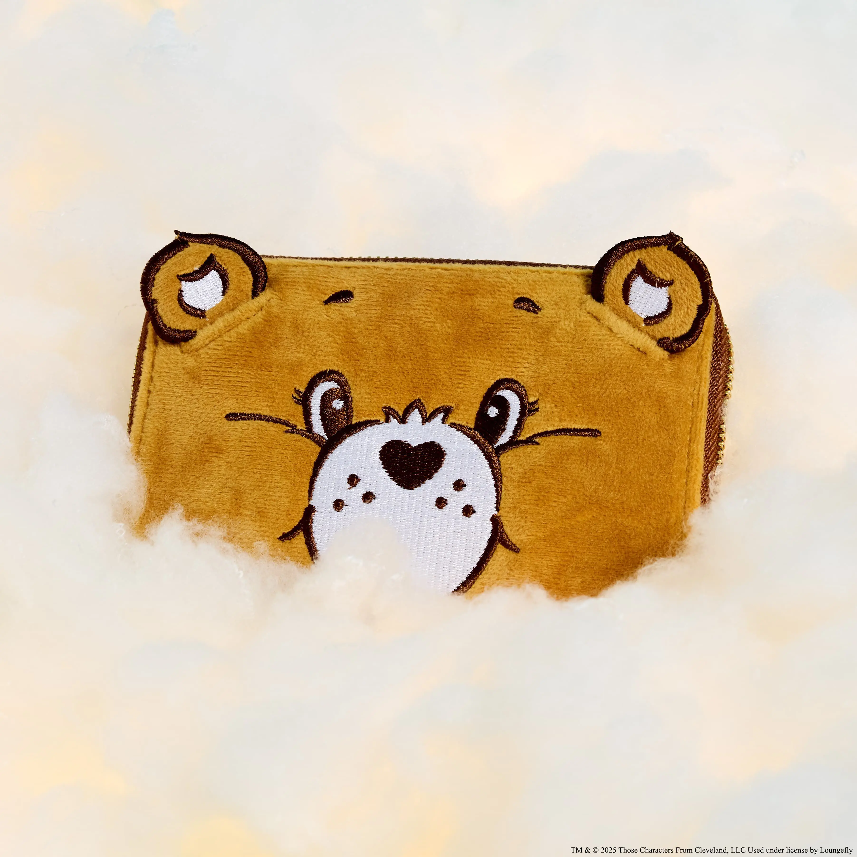 Care Bears Exclusive Tenderheart Bear Plush Cosplay Zip Around Wallet - Image 2
